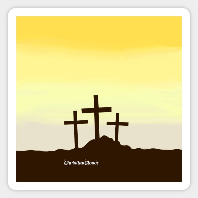 Calvary Haze Sticker by ChristianCloset